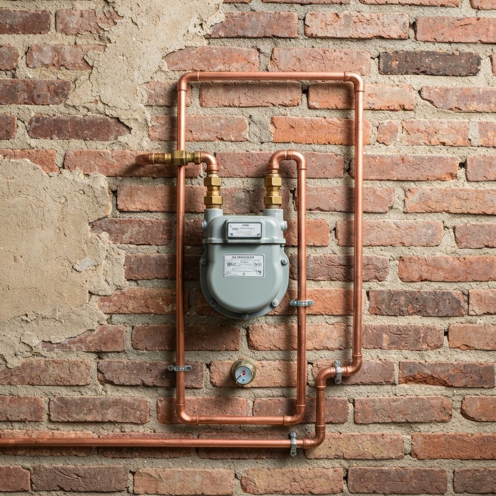 Gas Safe registered engineer at work